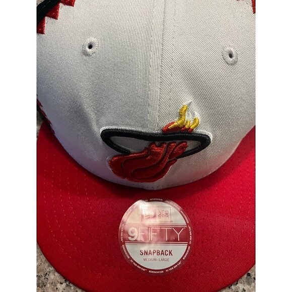 NEW Era Miami‎ Heat SnapBack Hat - Picture 4 of 12